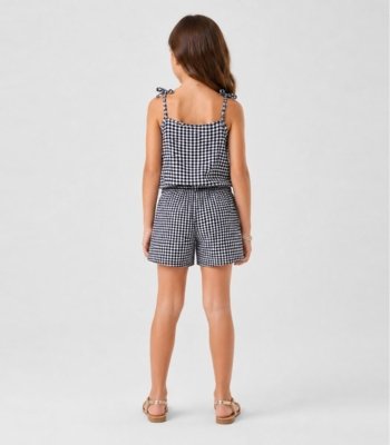 Conjunto Infantil Blusa de Alça e Short Select Azul