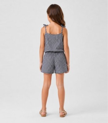 Conjunto Infantil Blusa de Alça e Short Select Azul