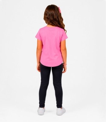Conjunto Infantil Menina Blusa E Legging Select Rosa