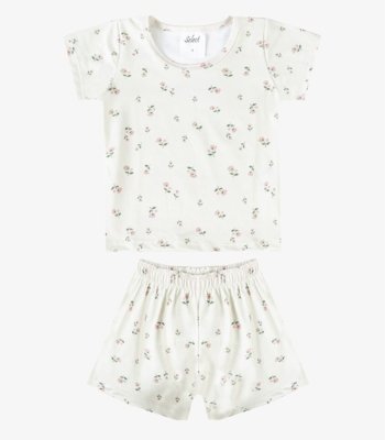 Conjunto Menina Infantil Blusa E Short Select Rosa