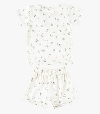 Conjunto Menina Infantil Blusa E Short Select Rosa