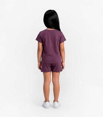 Conjunto Menina Infantil Seletc Roxo