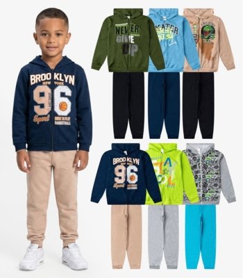 Conjunto Menino Moletom E Calça Sortido Select Sortida