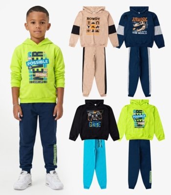 Conjunto Menino Moletom E Calça Sortido Select Sortida