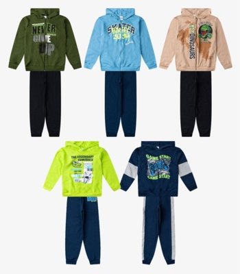 Conjunto Menino Moletom E Calça Sortido Select Sortida