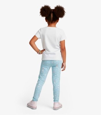 Legging Infantil Em Cotton Select Azul