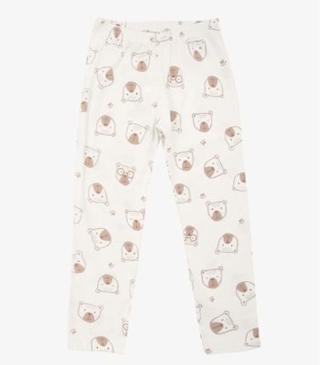 Pijama Infantil Estampado Select Bege