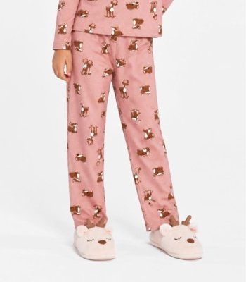 Pijama Infantil Estampado Select Rosa