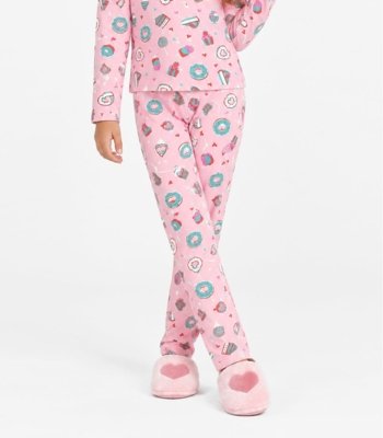 Pijama Infantil Estampado Select Rosa