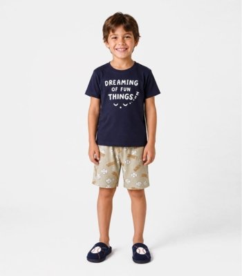 Pijama Infantil Masculino Select Azul