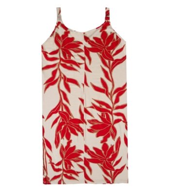 Vestido Estampado Rovitex Bege