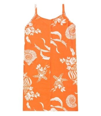 Vestido Estampado Rovitex Laranja