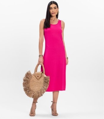 Vestido Feminino Select Rosa