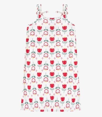 Vestido Infantil Com Alça Select Bege