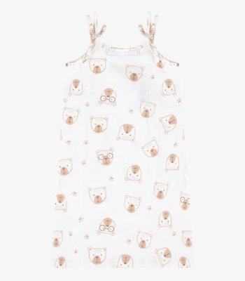 Vestido Infantil Com Alça Select Branco