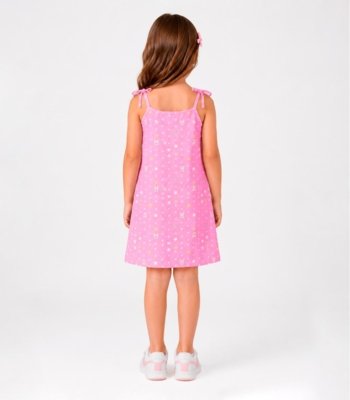 Vestido Infantil Com Alça Select Rosa