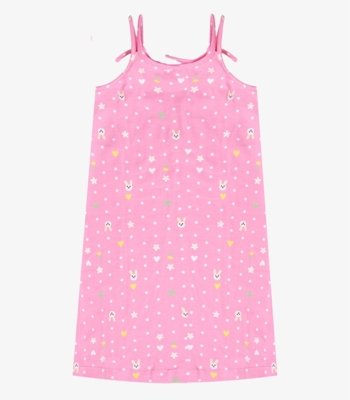 Vestido Infantil Com Alça Select Rosa