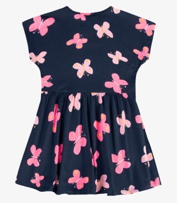 Vestido Infantil Estampado Select Azul