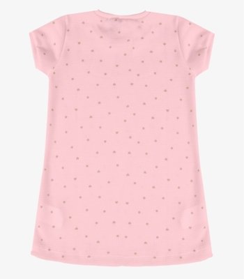 Vestido Infantil Estampado Select Rosa