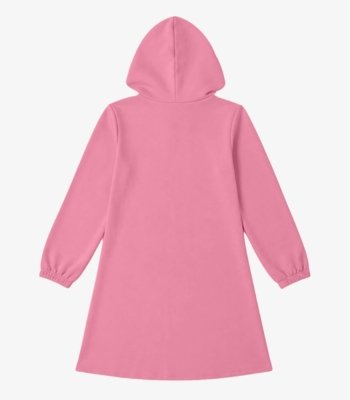 Vestido Infantil Estampado Select Rosa
