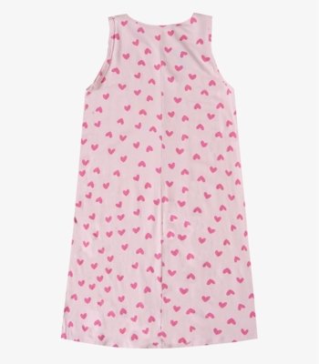 Vestido Infantil Feminino Estampado Select Rosa