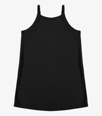 Vestido Infantil com Alças Select Preto
