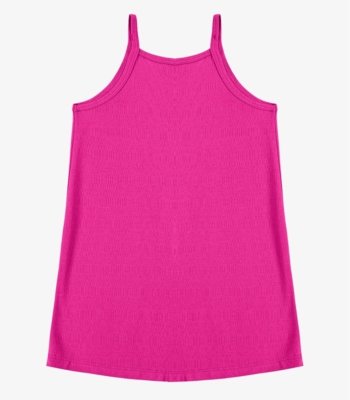 Vestido Infantil com Alças Select Rosa
