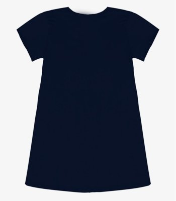 Vestido Infantil com Estampa select Azul
