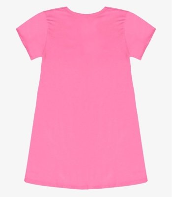 Vestido Infantil com Estampa select Rosa