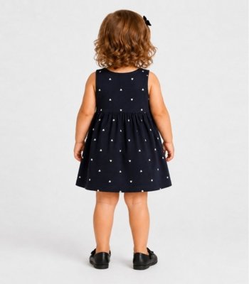 Vestido Menina Infantil Select Azul