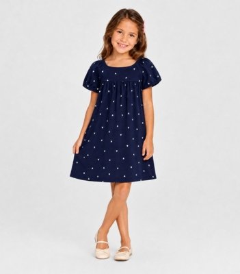 Vestido Menina Infantil Select Azul