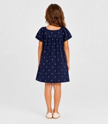 Vestido Menina Infantil Select Azul