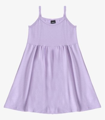 Vestido Menina Infantil de Alças Select Roxo