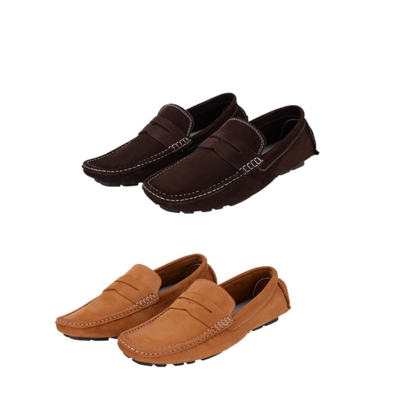 mocassim selten couro branco