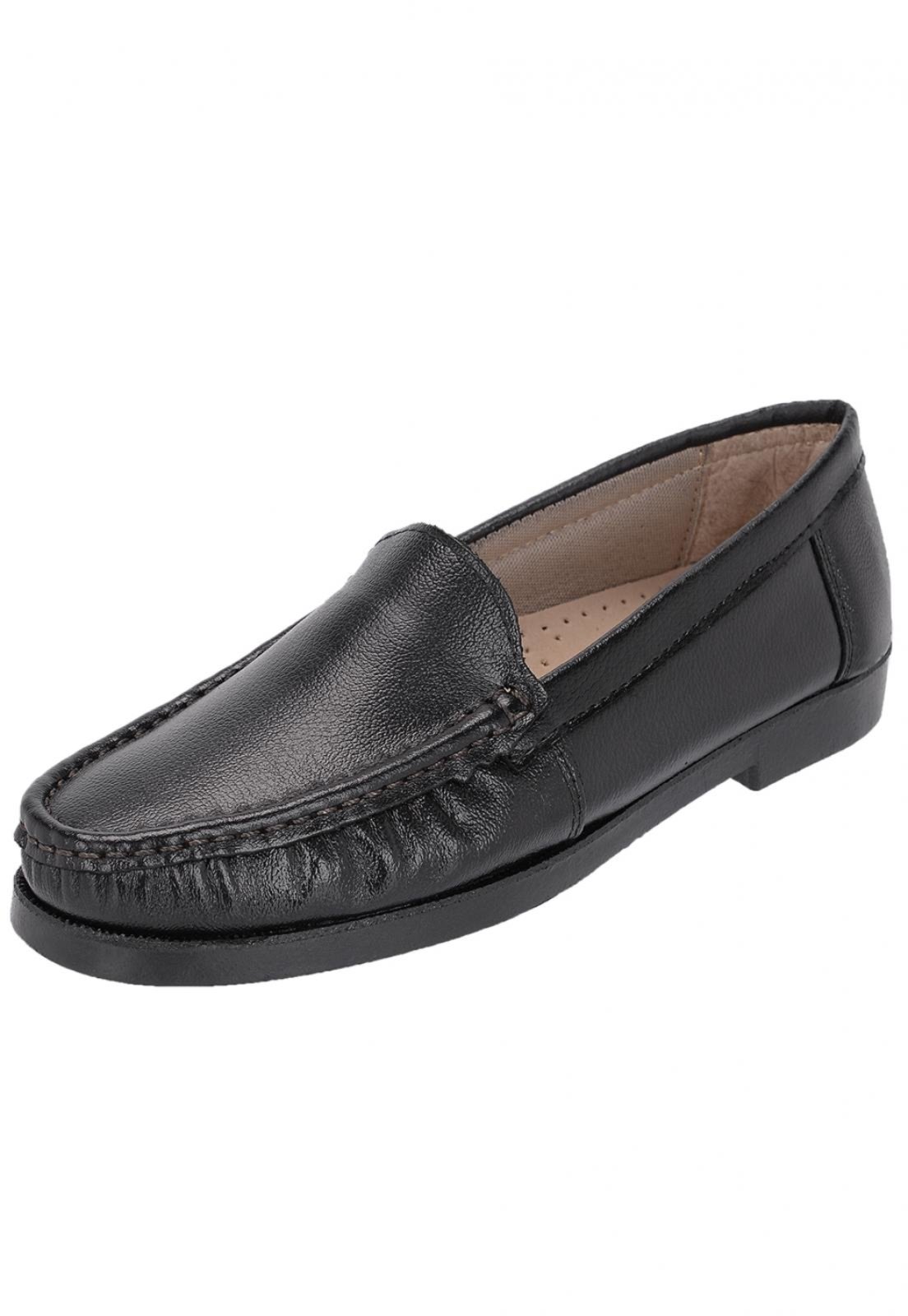 mocassim selten couro branco