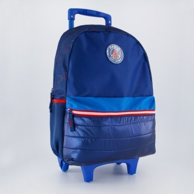 Mochila com Rodas PSG Plus Stripes Azul