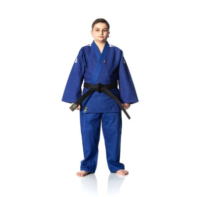 Kimono Shiroi Judô Master Azul Menor preço em Kimono Shiroi Judô Master Azul