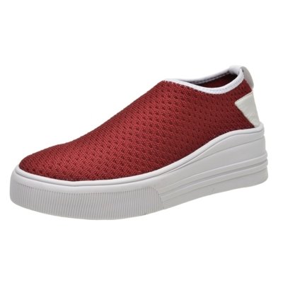 slip on feminino vermelho