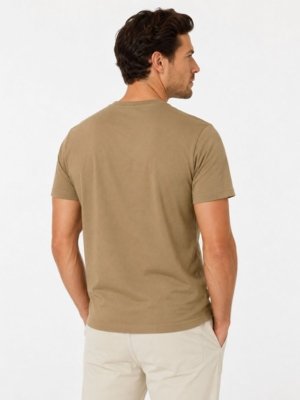 CAMISETA SIDE WALK BEGE