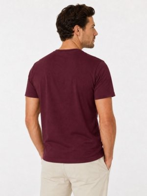CAMISETA SIDE WALK BORDO