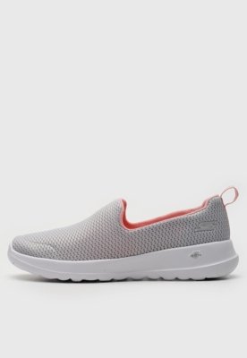 Slip On Skechers Go Walk Joy Cinza Menor preço em Slip On Skechers Go Walk Joy Cinza