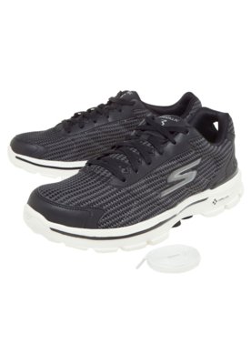 tênis skechers go walk 3 fitknit feminino