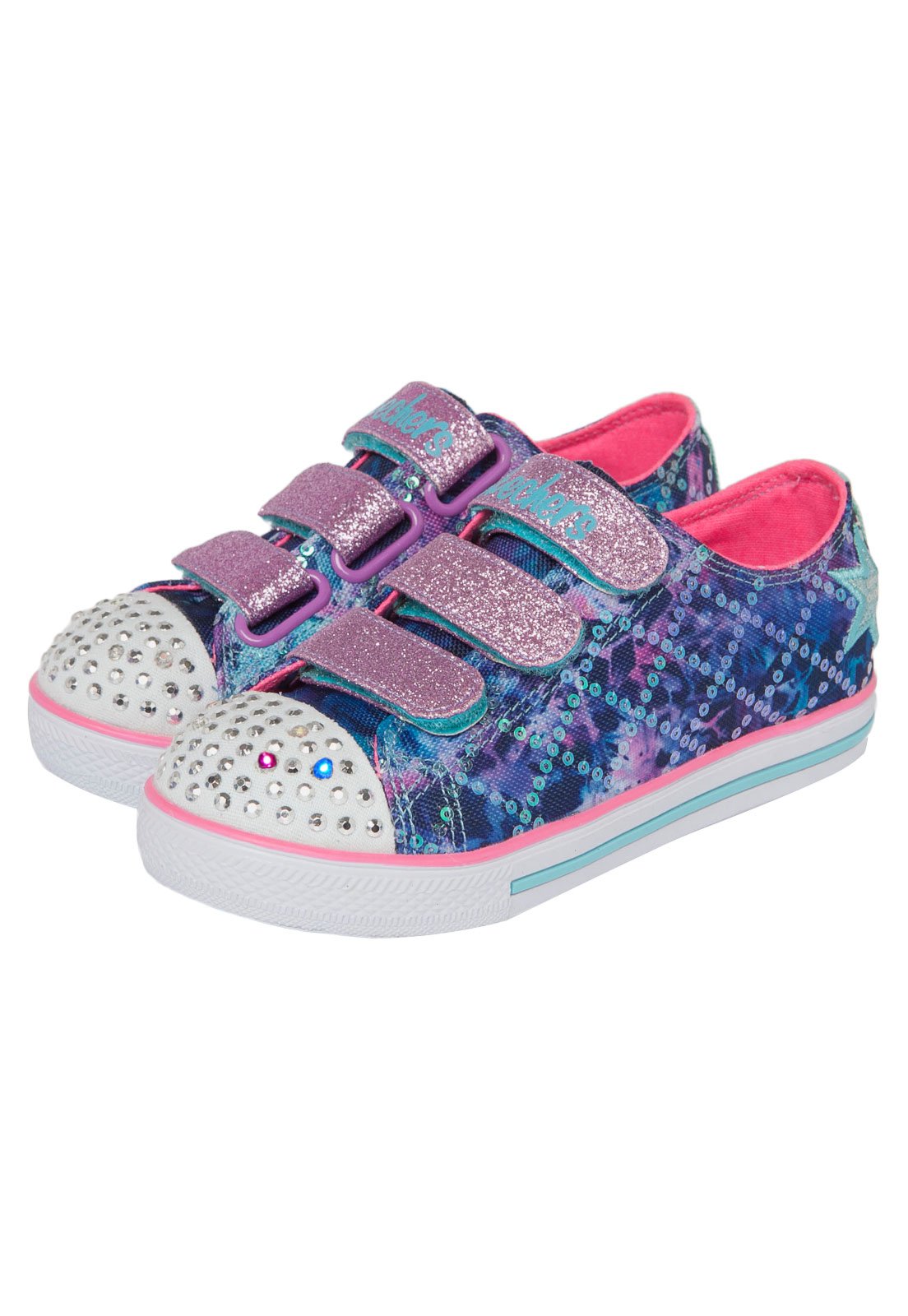 tenis skechers infantil com led