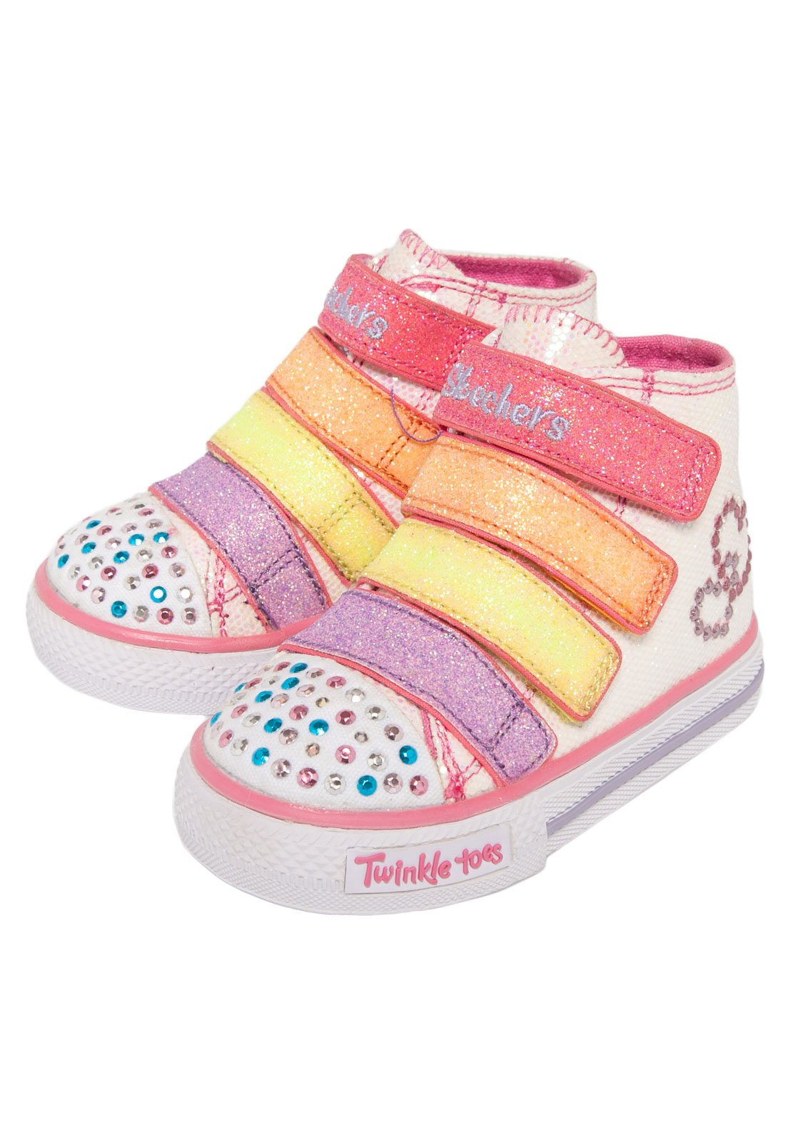 Skechers Infantil Twinkle Toes Rosa 