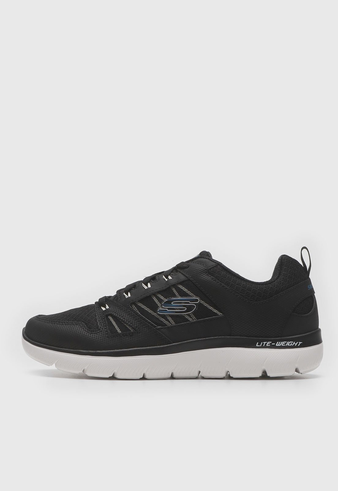 Tenis Skechers Summits New World Preto Skechers Preto - Compre Agora