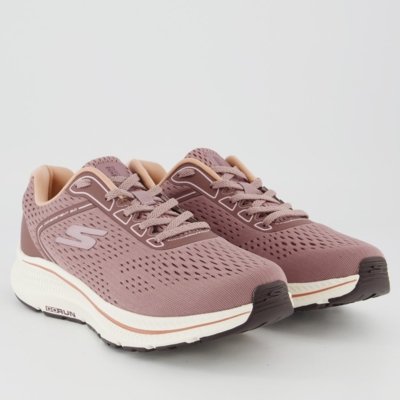 Tênis Skechers Go Run Consistent 2.0 Feminino Roxo e Rosa