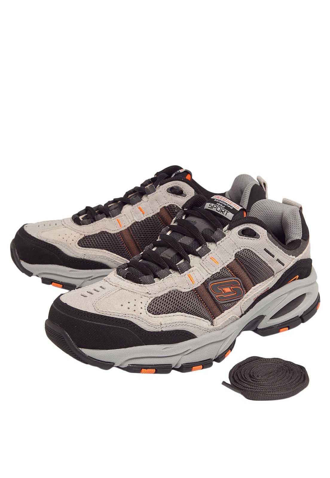 Skechers couro deals