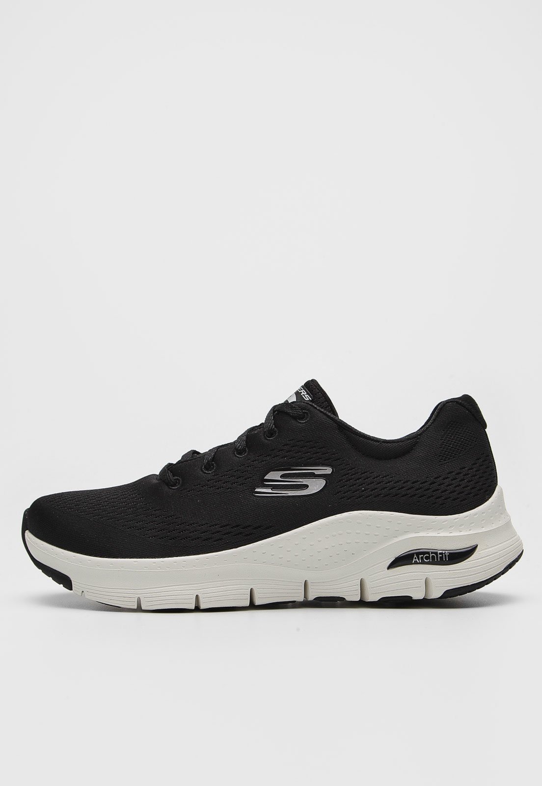 Skechers pretos best sale