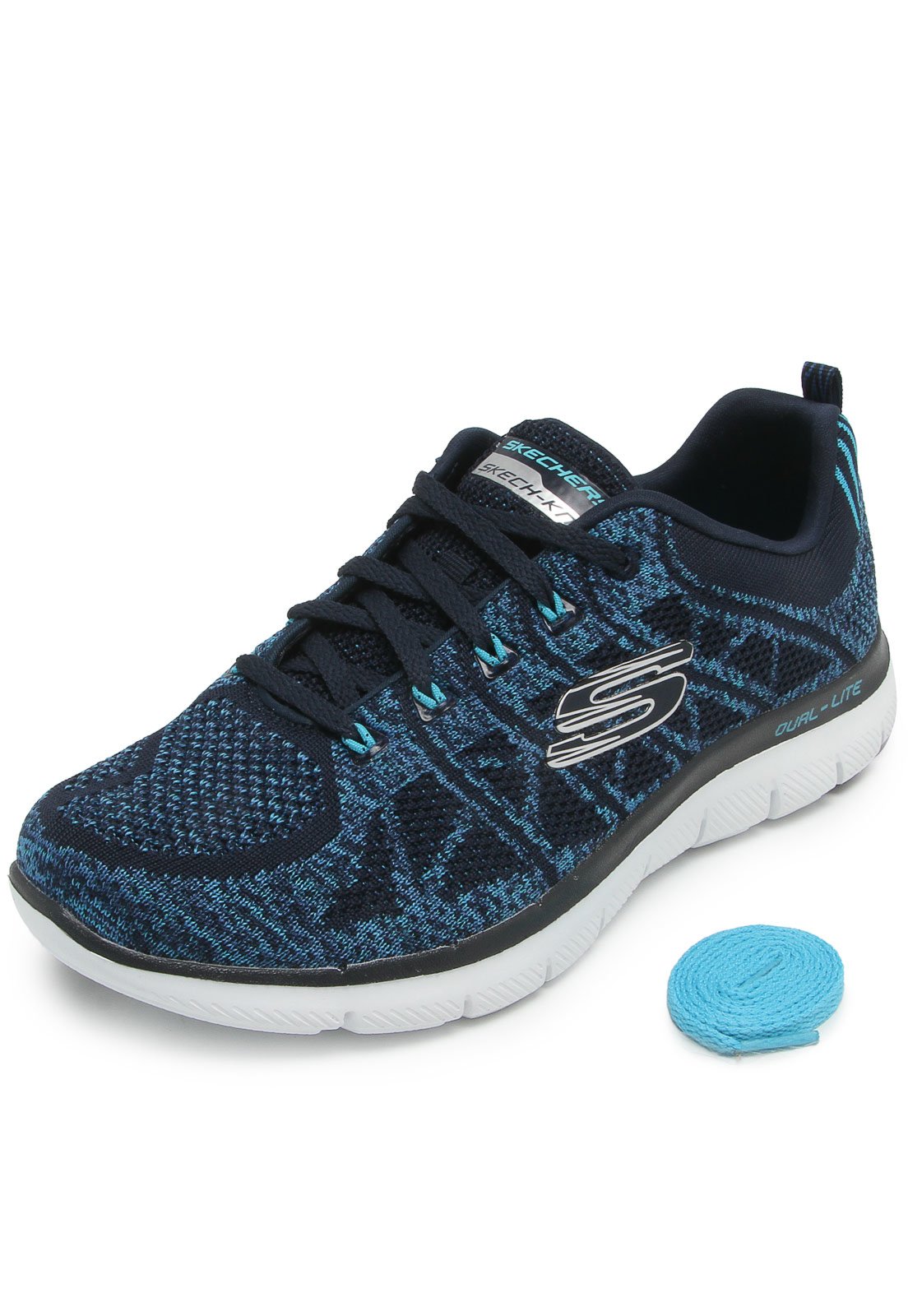 Skechers flex appeal 2.0 hot sale azul