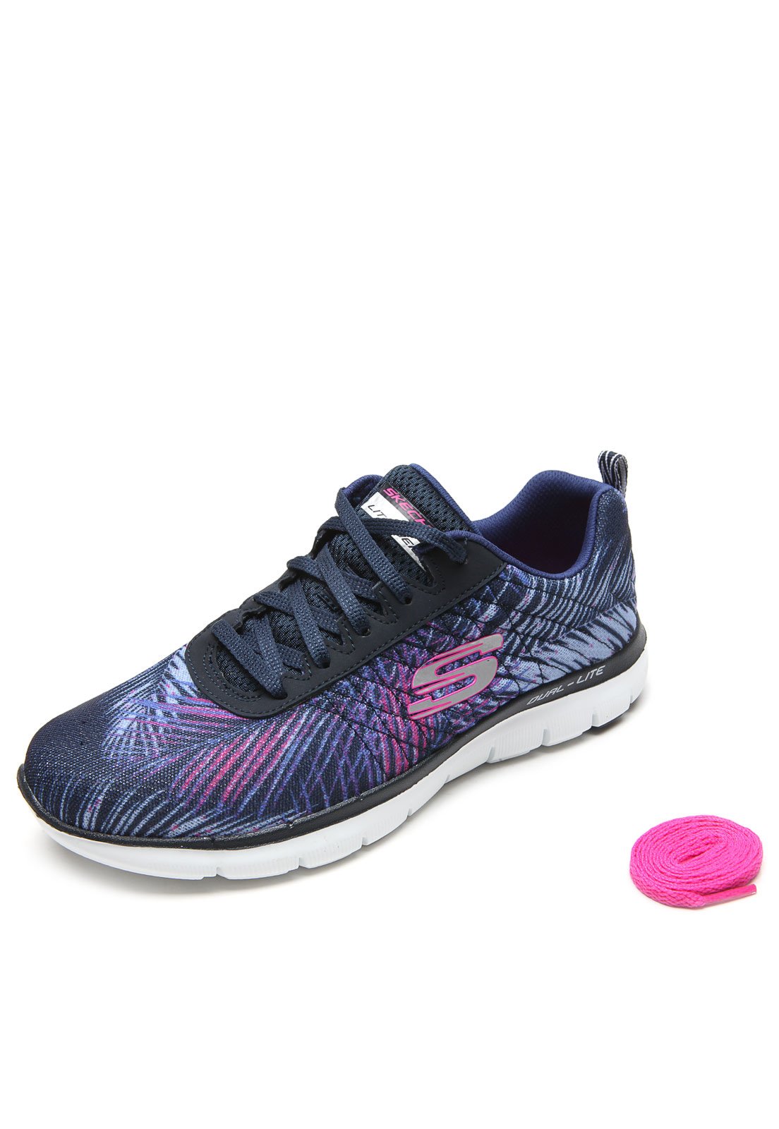 Skechers dual lite ladies hot sale trainers